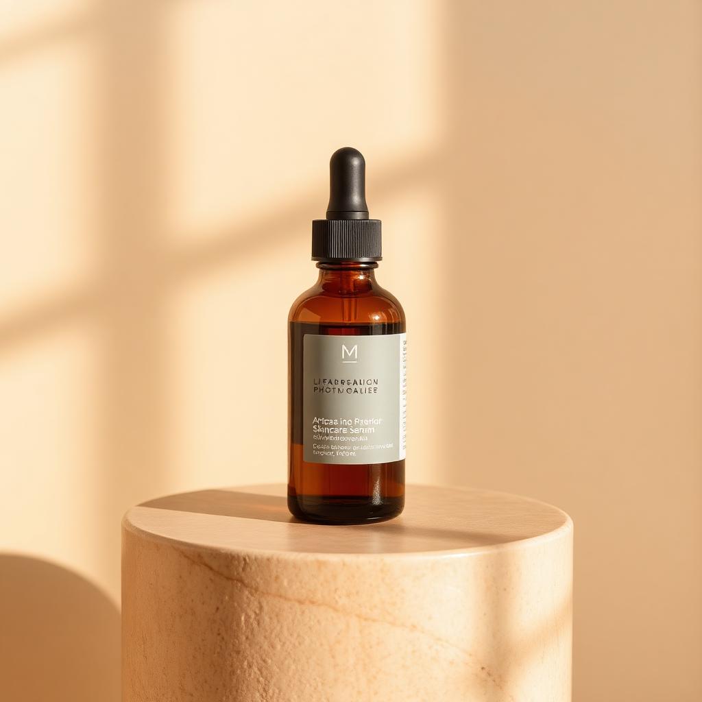 Skincare serum after Product Staging